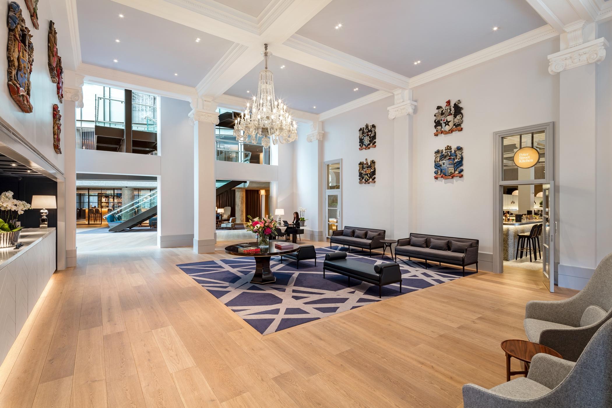 The Edwardian Manchester, A Radisson Collection Hotel Buitenkant foto The hotel's lobby